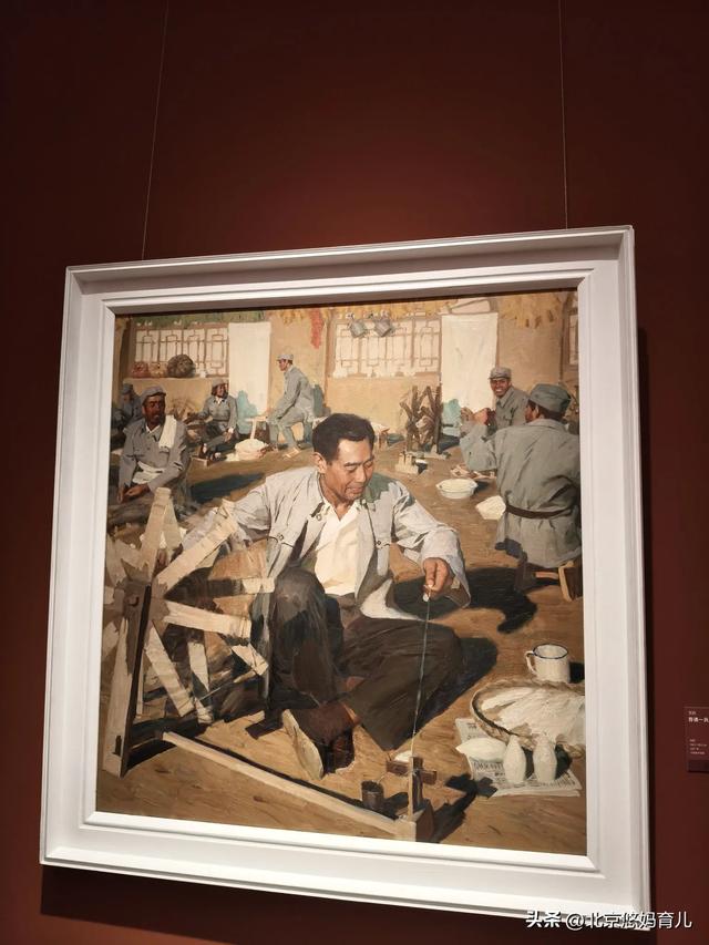 带孩子去中国美术馆参观“人民必胜”主题展，爱国主义教育太深刻