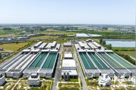 阜阳第四水厂工程计划本月底竣工图片