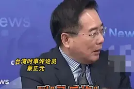 笑翻众人！台湾名嘴蔡正元评军演:鹰酱有个很好的炮叫“马后炮”图片