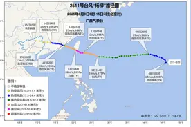 今年第8号热带低压已生成！明晚起广西降雨将再度增多增强 最强可达大雨到暴雨+局地大暴雨图片
