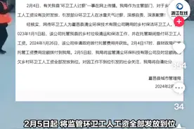 认怂了！环卫工人冒雪讨薪后续 ，城管局：已全部发放，将自请处分图片