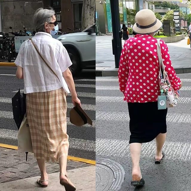 女人到了50、60岁，建议少穿深颜色，多穿“富贵色”，显白还高级