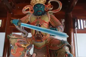 三尺慧剑——四天王之增长天王图片