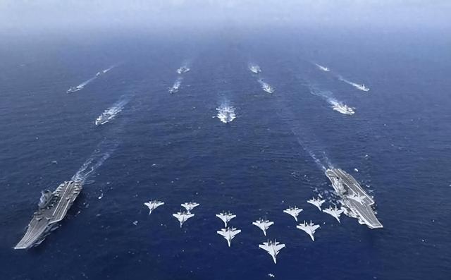 解放军进入台海，美航母早已跑路，统一已成定局，郑丽文开始追责