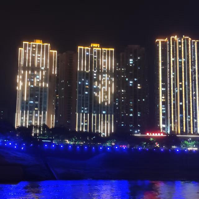 万州会战友（38军113师337团），夜游万州三峡平湖
