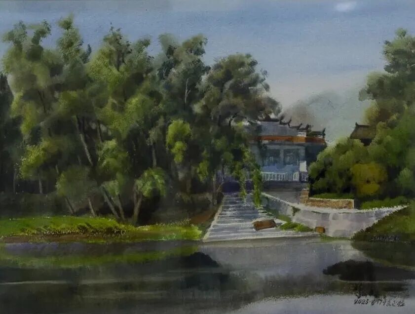 共绘湘西之美 长沙、龙山画家美术写生创作线上展上线(图41) 共绘湘西之美 长沙、龙山画家美术写生创作线上展上线(图41)