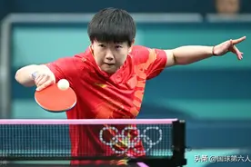 奥运会女团：孙颖莎打疯了：11-5！11-1！11-3！中国队2-0韩国队图片