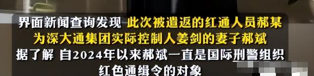又揪出来一个巨贪，金额高达9.7亿，首富夫人郝斌跨境逃亡失败了