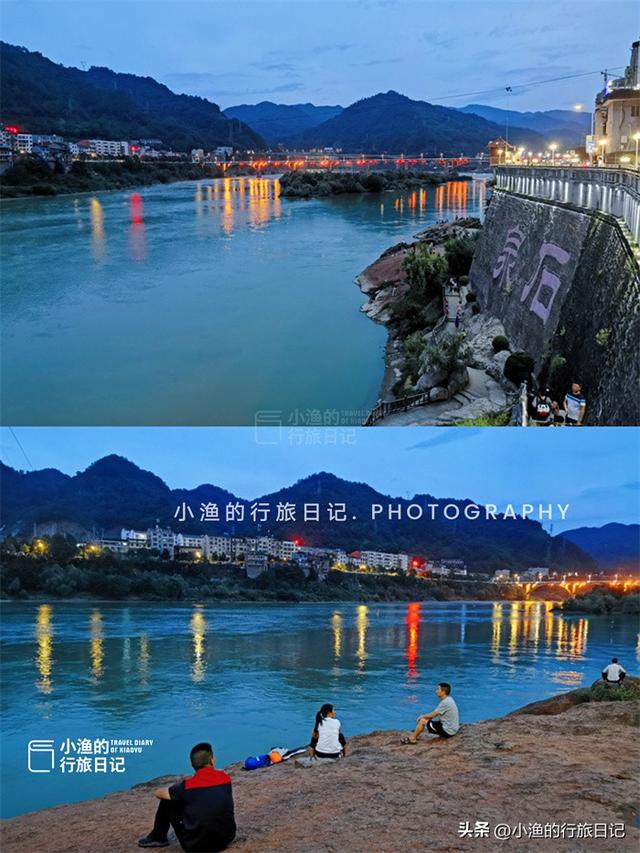 自驾陕西最美沿江公路，半小时遇见一座古城、一个古镇，风景超绝
