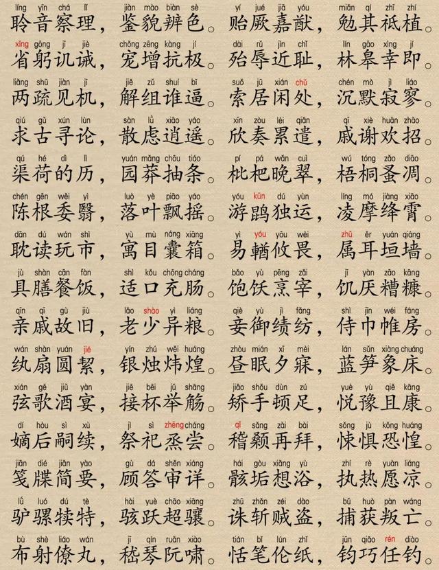 千字文（注音版）