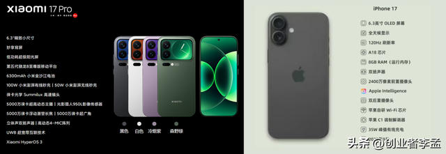 价格都是5999元,是选iPhone17丐版好,还是买小米17Pro顶配版好？