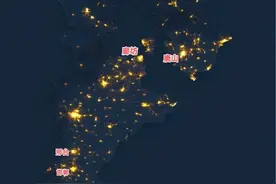 从夜景图看唐山、廊坊、邯郸、邢台这4座河北省三线城市繁华程度图片