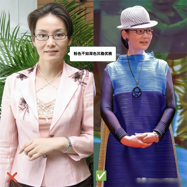 看了潘虹，再看孟晚舟，我发现：女人老了，还是穿“深色”更贵气