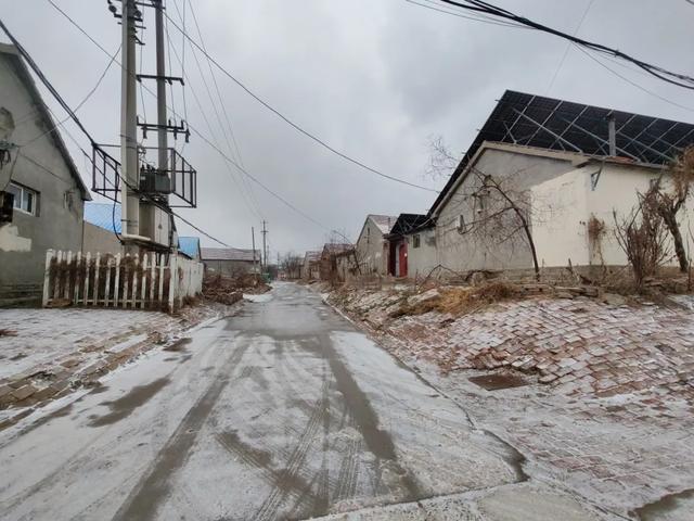 雪中探访德州城南村庄——三七村,一个跟中草药没有关系的村庄