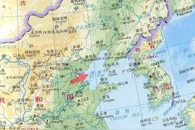 模拟海平面下降，观察渤海跨海通道的“地基”图片