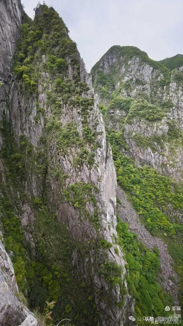 雁荡山百岗尖显胜门穿越,这条风光绝美的经典徒步线路你可去过
