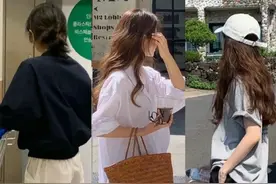 五一出去玩还是喜欢“韩里韩气”的穿搭，简单舒服又有氛围感图片
