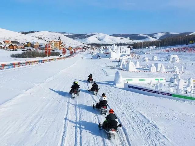 牙克石市：雪韵天成 林海欢歌