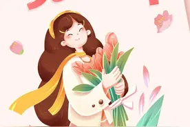 花香春意浓 巾帼绽芳华图片