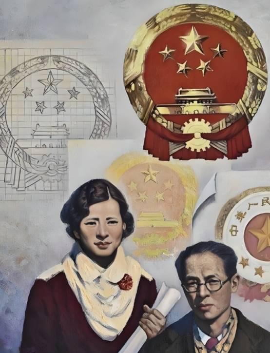 林徽因落选的国徽方案，网友看后感叹：审美确实一绝，但真不合适
