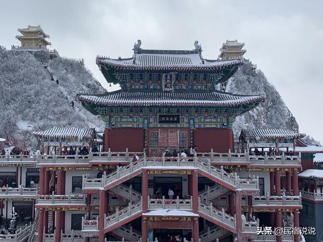 “华夏第一王都”下雪后是啥样？