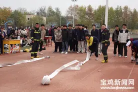 宝鸡：消防宣传进校园 师生共上安全课图片