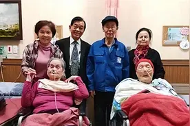 台湾98岁抗战老兵，苦寻大陆长子，79岁儿子飞到台湾不要一分遗产图片