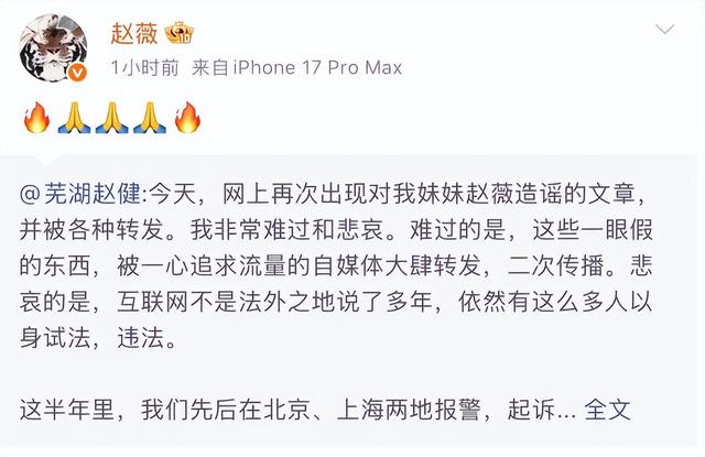 封杀4年，赵薇做梦也没想到	，如今56岁哥哥竟成了自己的“救赎”