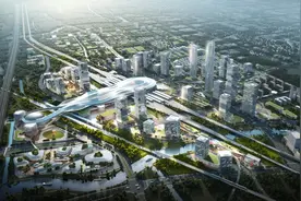 沪昆高铁松江南站22日起更名为上海松江站，松江枢纽年底启用图片