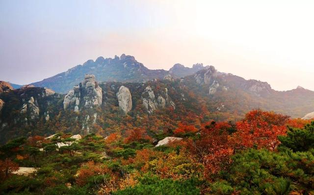 抱犊崮入选山东金秋醉美红叶观赏地