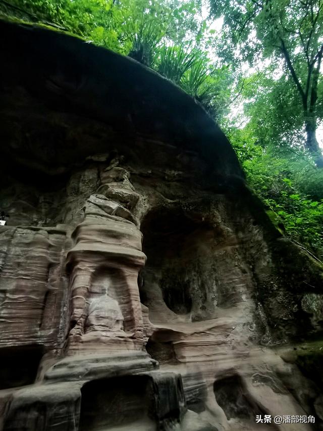 唐风满满的安岳千佛寨摩岩造像，竟然还是免费的