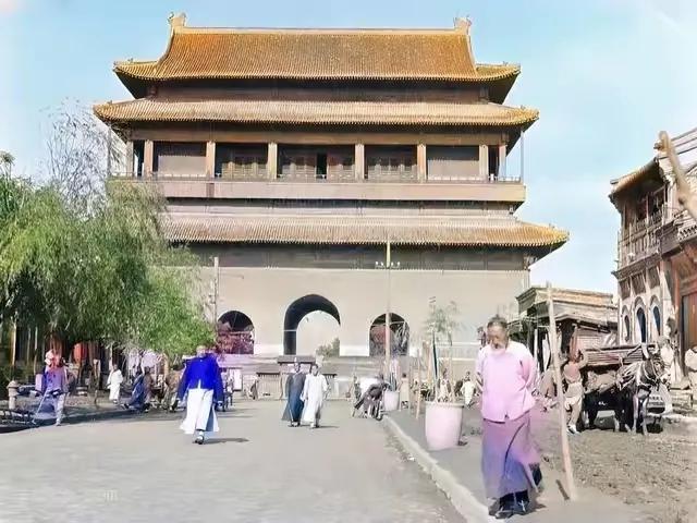 1923年，一名瑞典人来到中国，拍到了完整的北京城墙！太壮观了