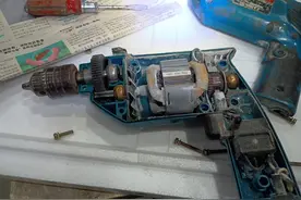 这些年我修过的奇葩物品 之 没花一分钱修了个40多年前的手枪钻图片