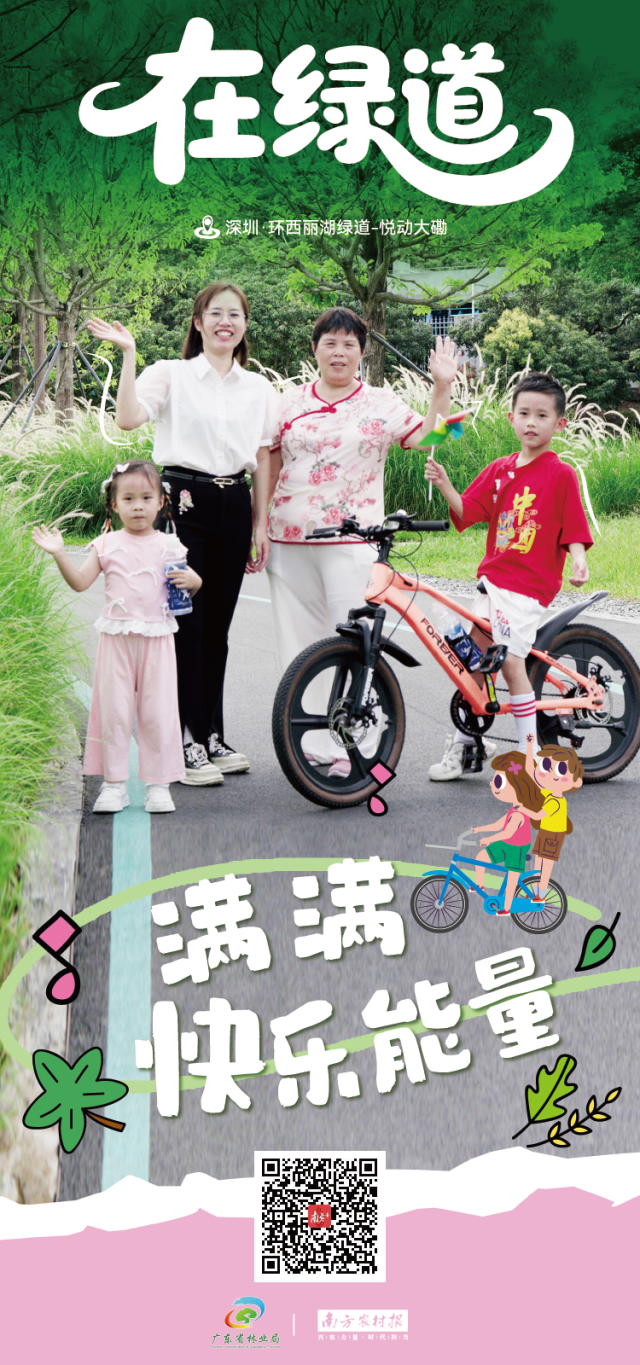 环西丽湖的绿道奇遇记 | 寻美南粤⑤