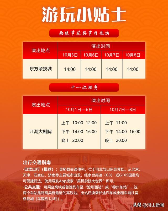 “冀”遇金秋好时光 | 来吴桥，在方寸之地，见天地江湖