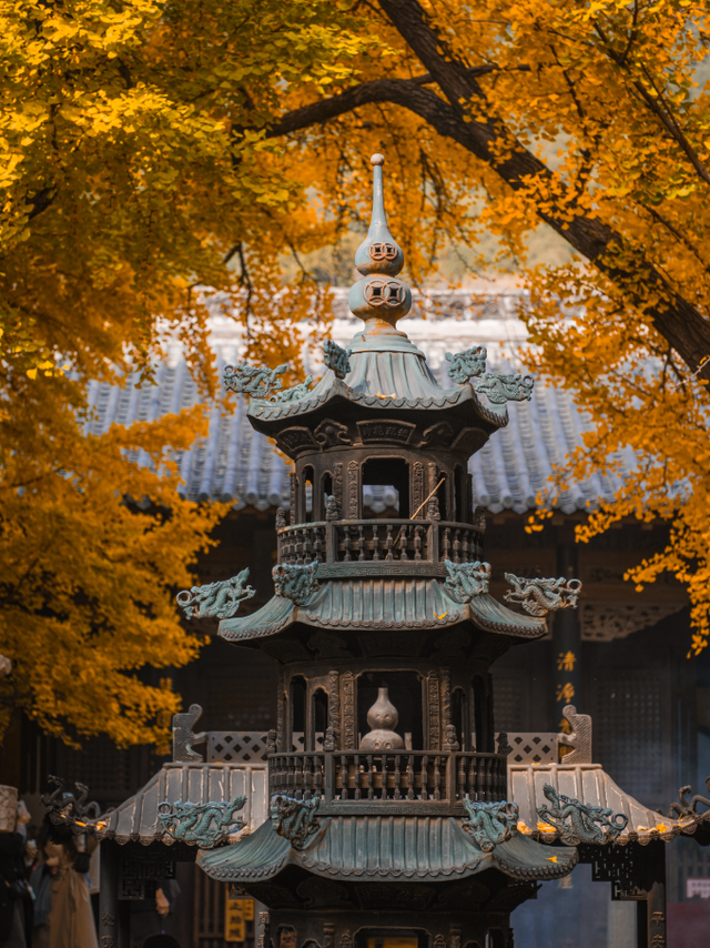 历经千年风雨，灵岩古刹金色盛宴为何“灿若新生”？