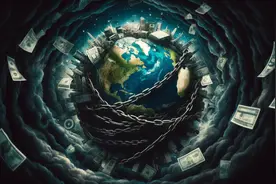 全球债务总额已经超过了315万亿美元，究竟谁欠了这么多钱？图片