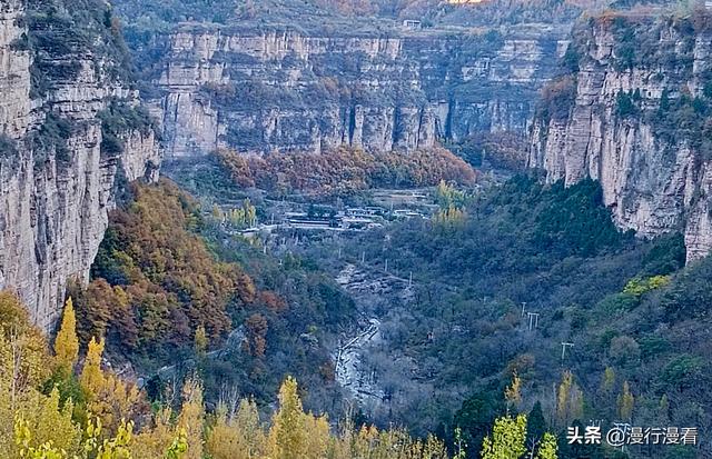 自驾南太行国画小镇石板岩第二天，体验石阱线驾驶乐趣