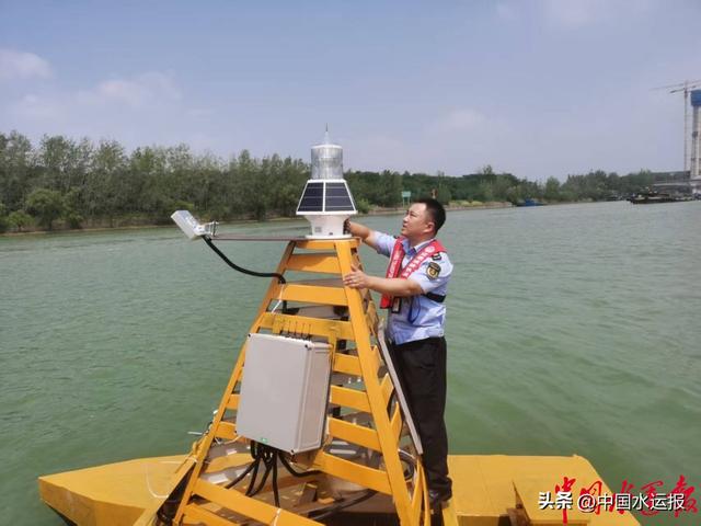 苏北运河扬州段再添“智能哨兵” 汪家窑航段流速自动测报装置成功投运