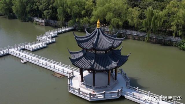 濠河“九曲桥”焕新，收工在即！