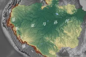 亚马逊河太变态了，入海口比台湾海峡还宽，河口岛比台湾岛还大！图片