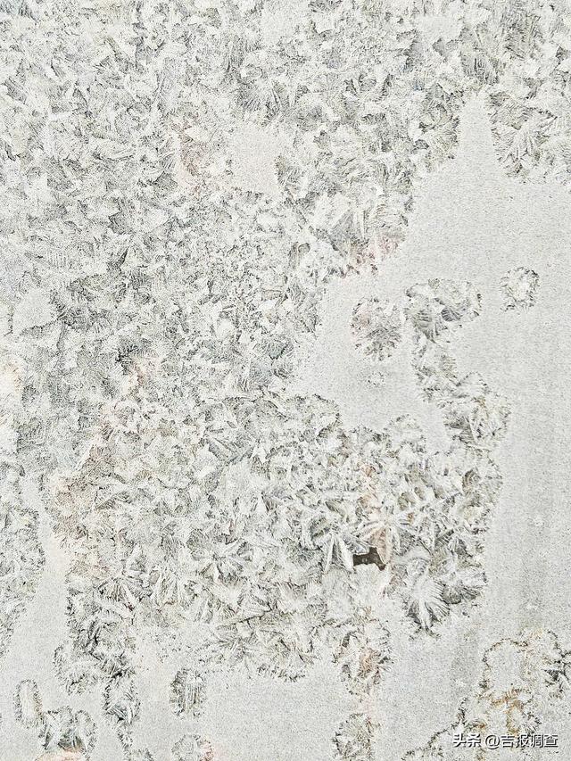 天寒地冻的东北，藏着最美的冰窗花！