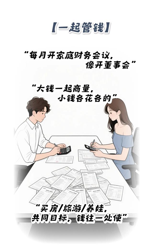 家里钱谁管？4种夫妻模式，第3种最稳！