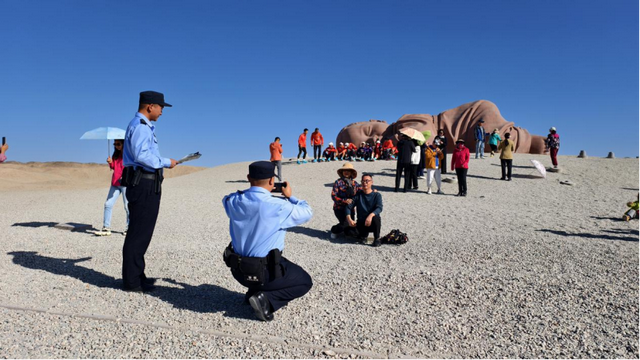 阳光下的守护 | 守护“诗与远方”！酒泉公安这些巧思上大分