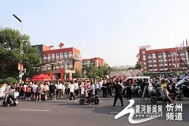 2024中考开启，忻州市59433人参加图片