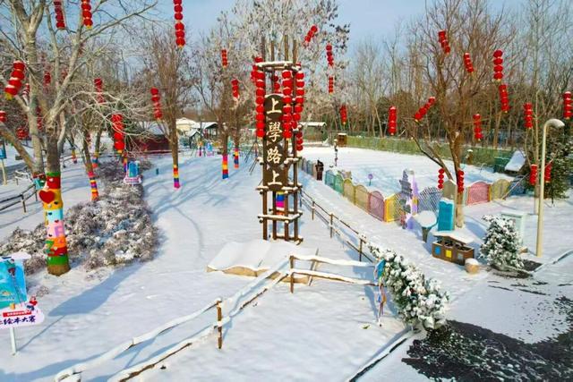 雪后的盐都，每一帧都是壁纸