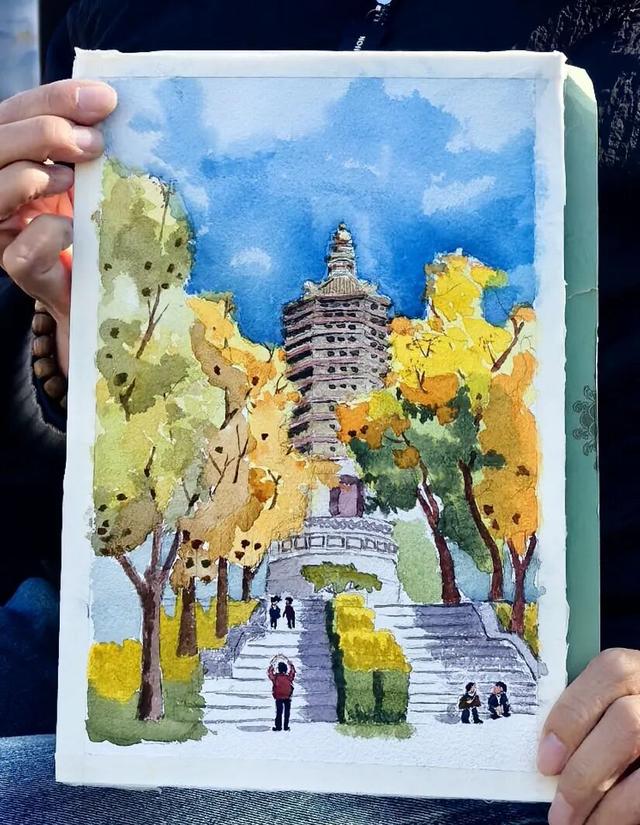 写生日记——251101 北京·玲珑公园