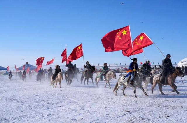 冰雪涮肉、篝火派对等人气旺！锡市冬季那达慕暨蒙古马超级联赛开幕！