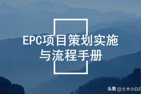 说到EPC工程总承包，就不得不看一下这份EPC项目策划与实施流程了图片