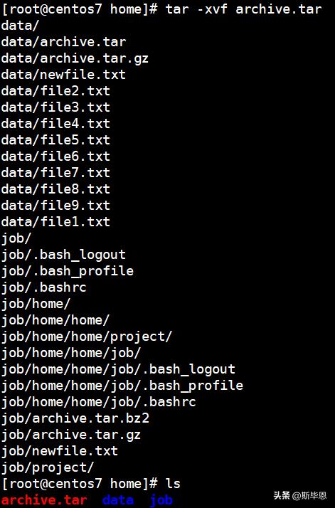 Centos7—tar 软件包参数管理插图3 Centos7—tar 软件包参数管理